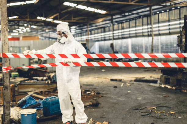 Professional Trauma Scene Cleanup technician working in Greenfield, IL